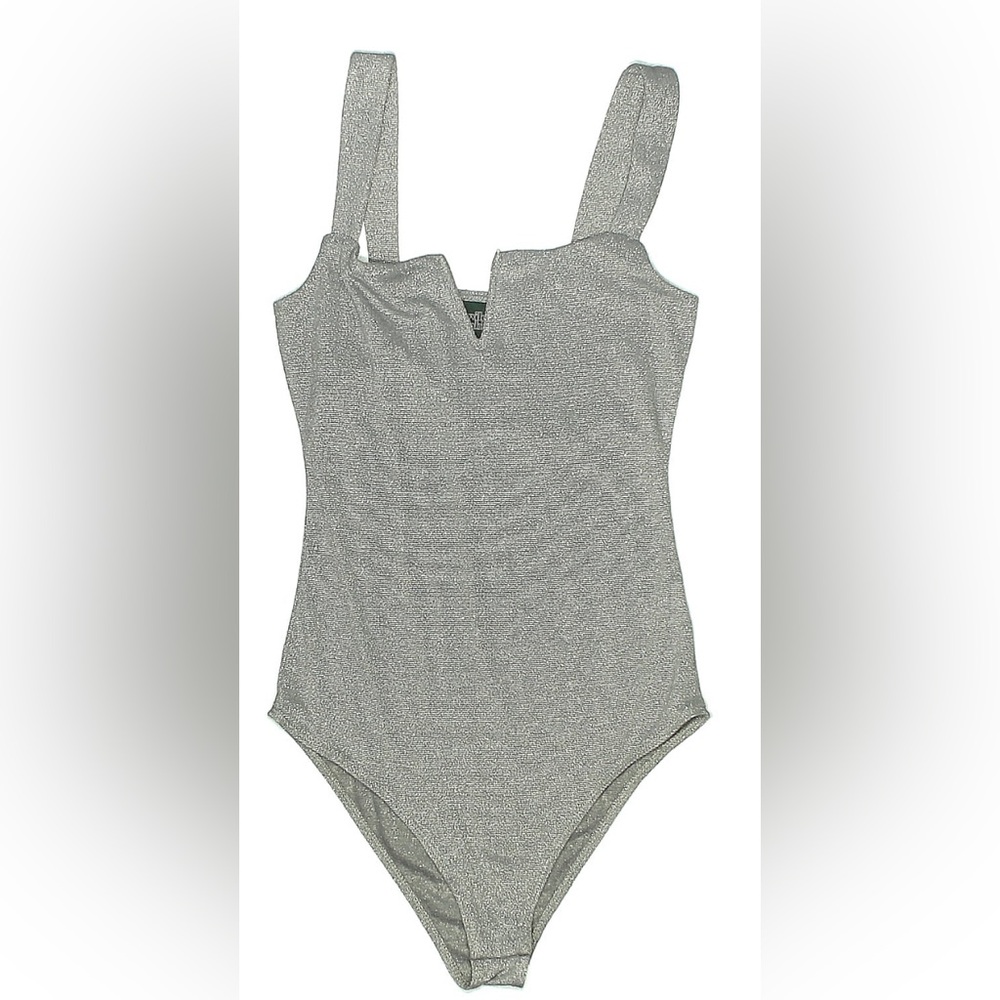 wild fable gray/silver bodysuit